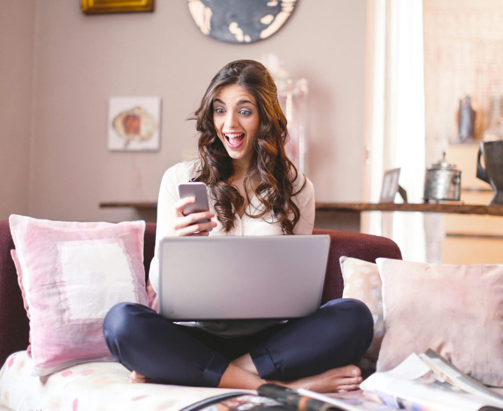 happy business owner